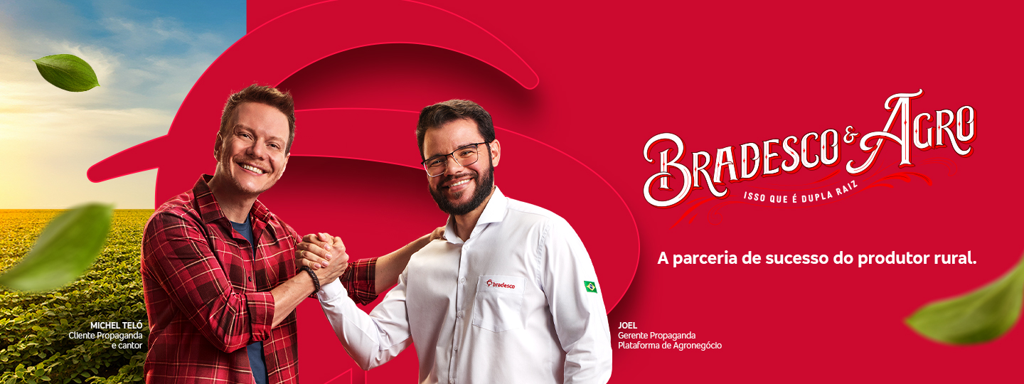 Bradesco agro isso que é dupla raiz