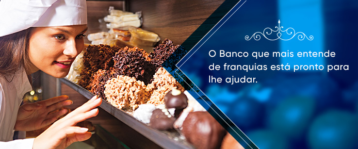 O banco que mais entende de franquias esta pronto para lhe ajudar.