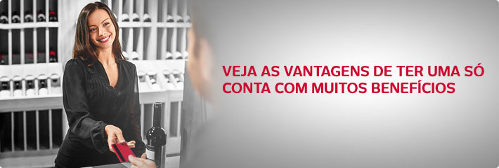 Veja as vantagens de ter uma só conta com muitos benefícios