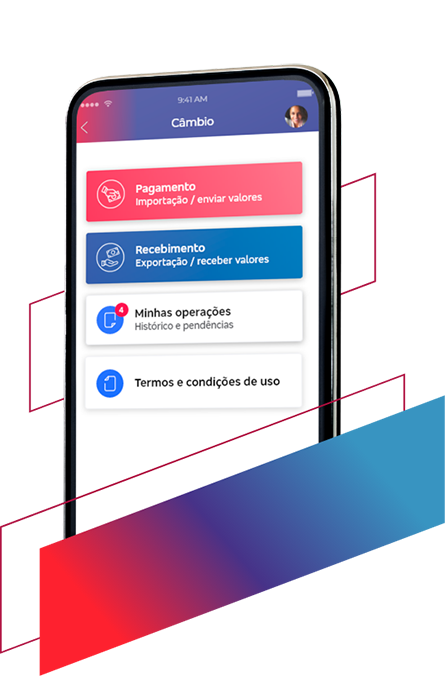 Câmbio pelo App Bradesco Net Empresa